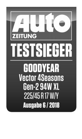 Goodyear Vector 4SEASONS Gen-2 XL 3PMSF AO 225/45 R17 94V Ganzjahr – Bild 4