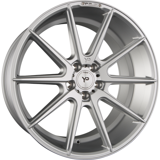 Yido Performance YP1 Talia Matt Silber Alufelge 9.5x19 Zoll ET42 LK 5x120 ML72.6 – Bild 2