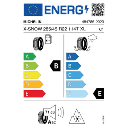 Michelin X-Ice Snow 285/45 R22 114T Winter DOT 2023 – Bild 2