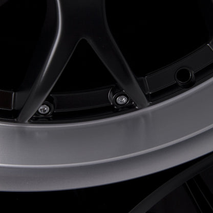 Rial Nogaro Racing-Schwarz Hornpoliert Alufelge 8x18 Zoll ET40 LK 5x114.3 ML70.1 – Bild 4