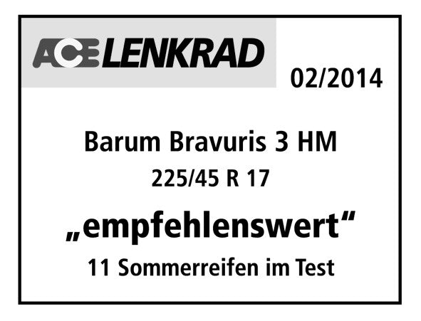 Barum Bravuris 3 HM FR XL DOT19 255/55 R19 111V Sommer DOT DOT19 – Bild 3