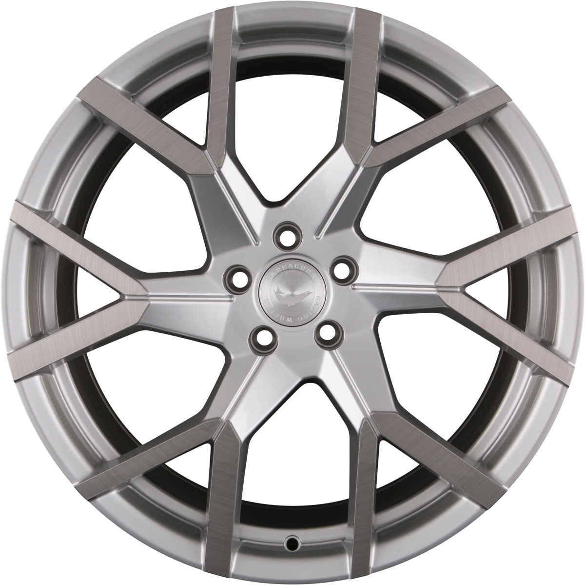 Barracuda Tzunamee EVO silver brushed Alufelge 8.5x19 Zoll ET35 LK 5x108 ML73.1 – Bild 3
