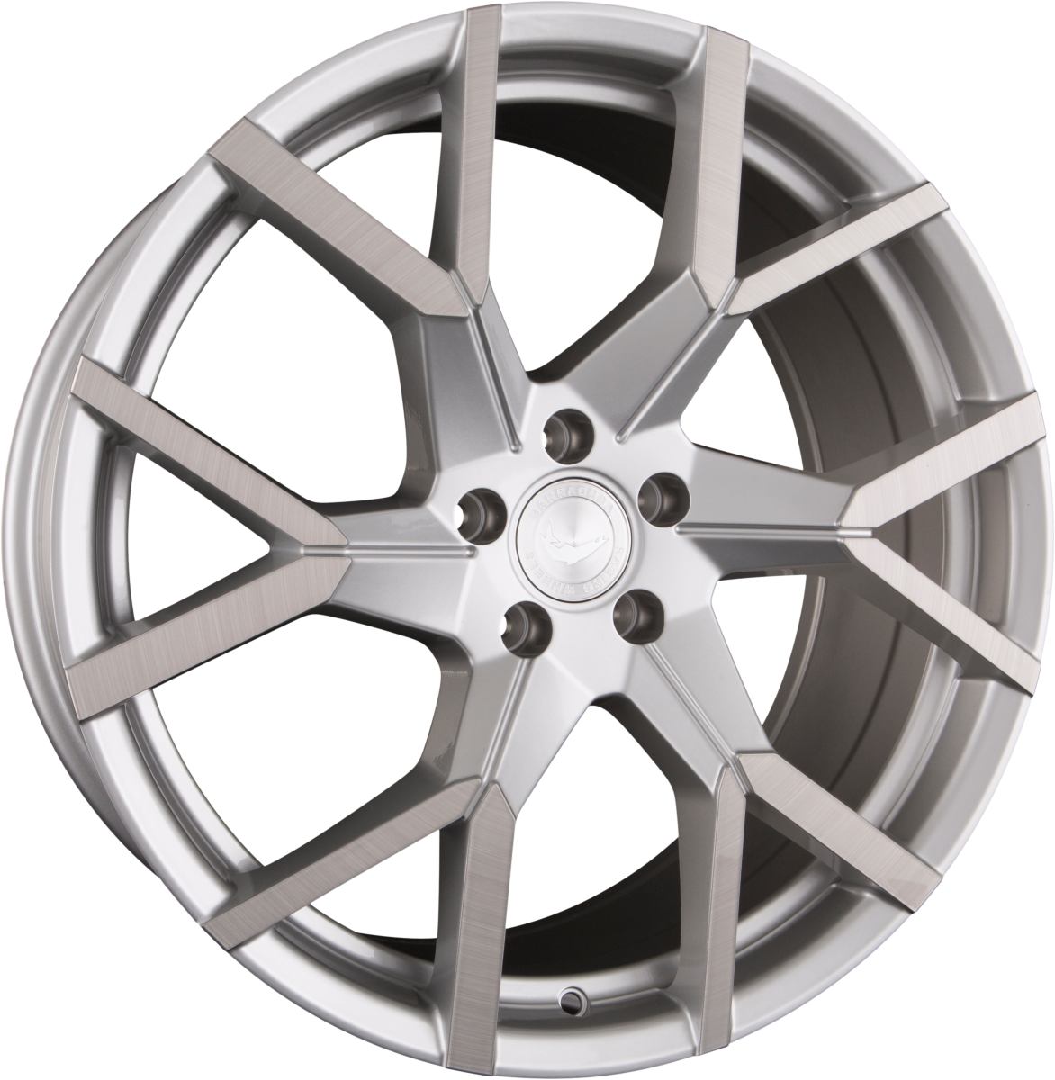 Barracuda Tzunamee EVO silver brushed Alufelge 8.5x19 Zoll ET35 LK 5x108 ML73.1 – Bild 4