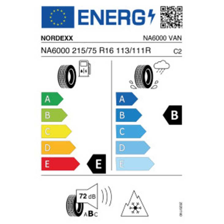 Nordexx NA6000 VAN 215/75 R16 113/111R Ganzjahr – Bild 2