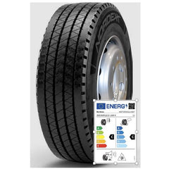 Nordexx Komplettrad 385/65R22.5 164K Multi 10 (CC73B) auf Felge 10/335/281 ET120 Silber gewuchtet