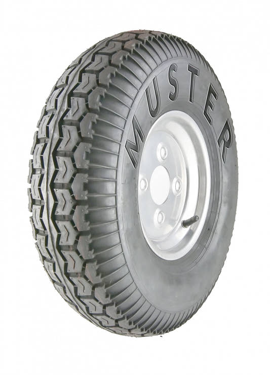Starco Stahlfelge 6x14 Zoll 6/205/161 ET-5 39800450 E2 BZ ALV Silber RAL9006