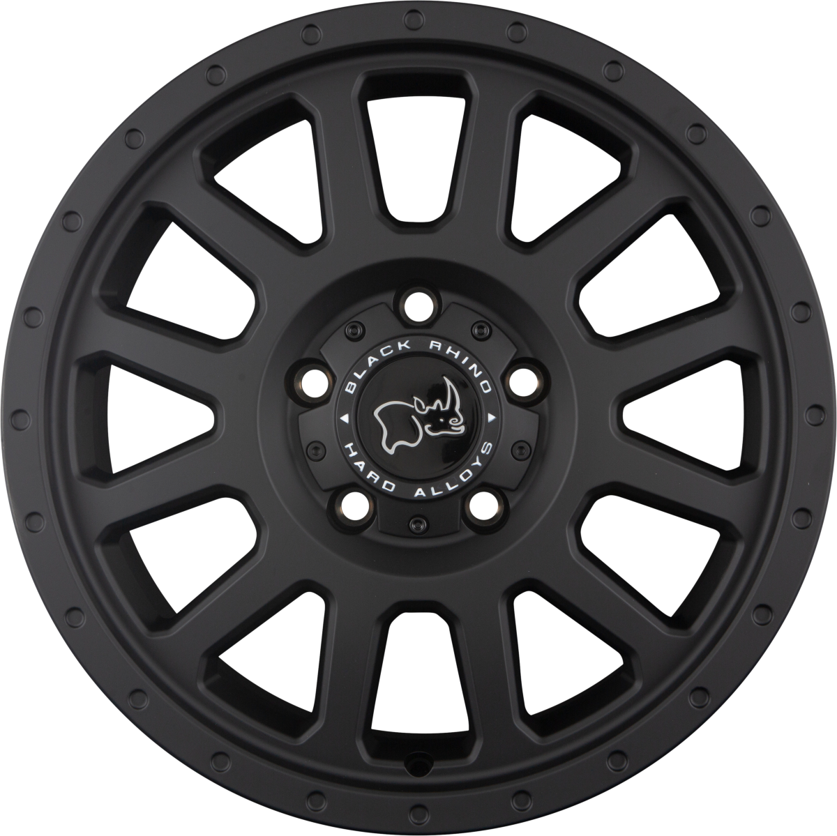 Black Rhino Havasu Black Matt Alufelge 8x18 Zoll ET48 LK 5x160 ML65.1