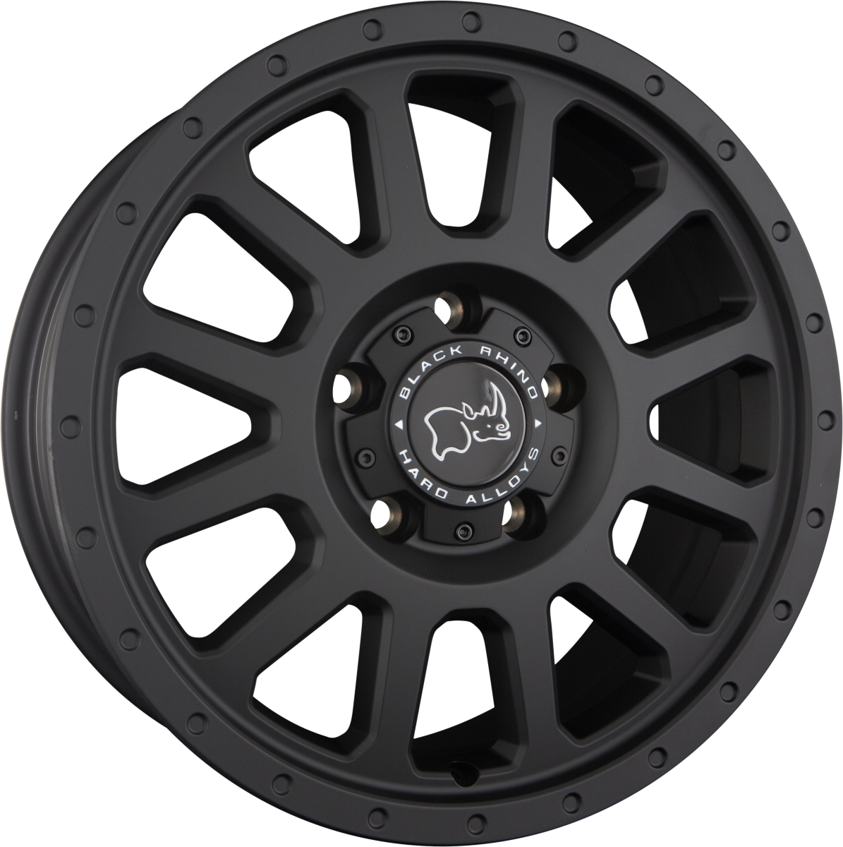 Black Rhino Havasu Black Matt Alufelge 8x18 Zoll ET48 LK 5x160 ML65.1 – Bild 2