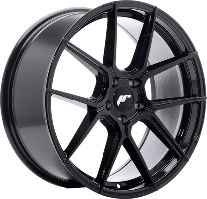 Japan Racing Wheels JR30 gloss black Alufelge 8x17 Zoll ET40 LK 5x100 ML67.1