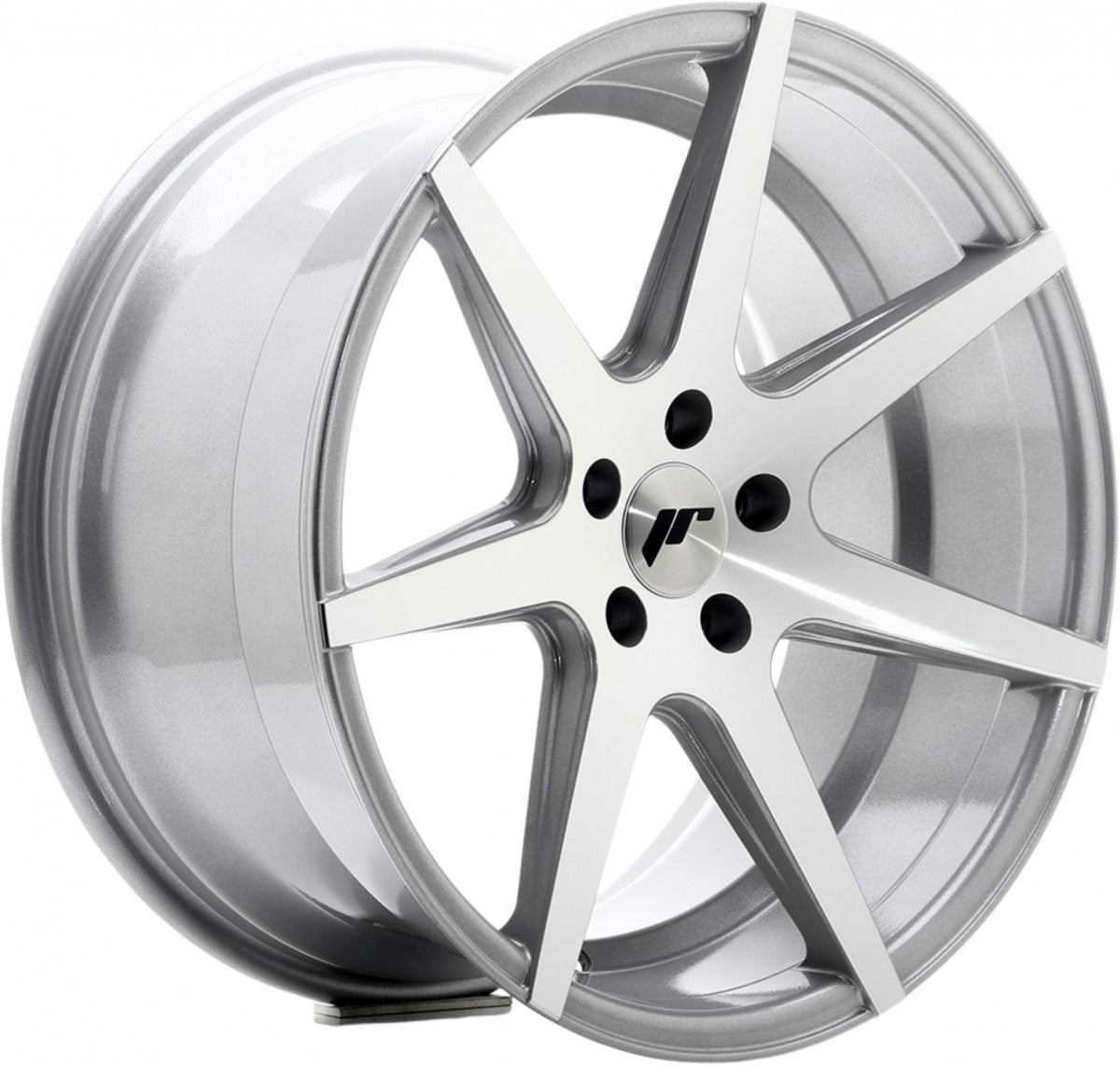 Japan Racing Wheels JR20 silver machined face Alufelge 10x20 Zoll ET40 LK 5x112 ML66.6