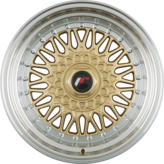 Japan Racing Wheels JR9 Gold Alufelge 10x17 Zoll ET20 LK 5x120 ML74.1
