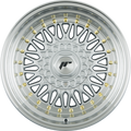 Japan Racing Wheels JR9 Silver Alufelge 10x17 Zoll ET20 LK 5x120 ML74.1