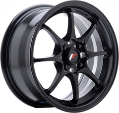 Japan Racing Wheels JR5 matt black Alufelge 7x15 Zoll ET35 LK 4x100 ML73.1