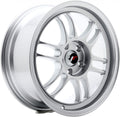 Japan Racing Wheels JR7 silver Alufelge 7x15 Zoll ET38 LK 4x100 ML73.1