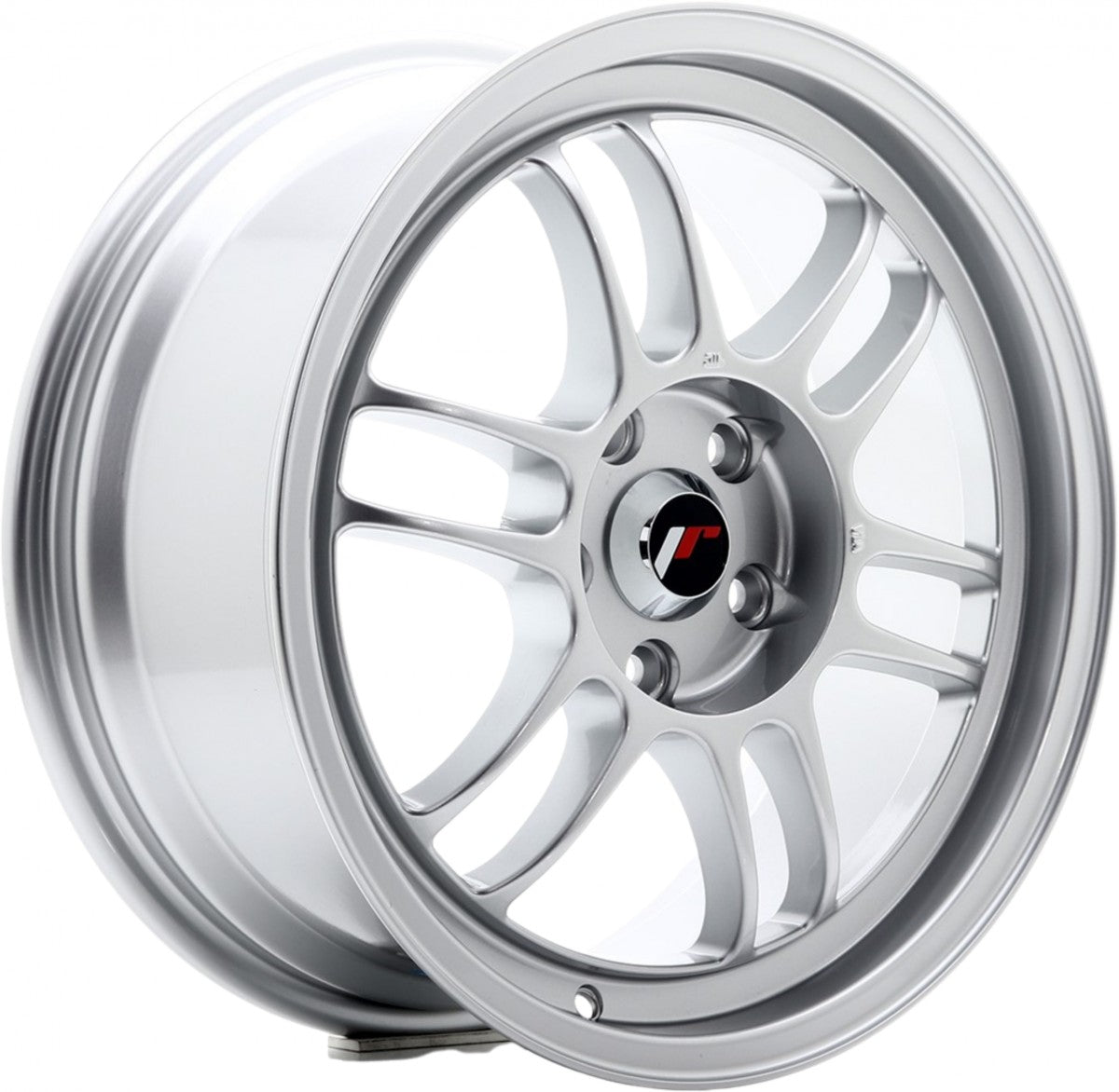 Japan Racing Wheels JR7 silver Alufelge 7x15 Zoll ET38 LK 4x100 ML73.1