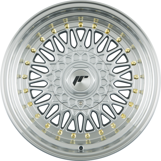 Japan Racing Wheels JR9 Silver Alufelge 7.5x16 Zoll ET25 LK 4x108 ML74.1