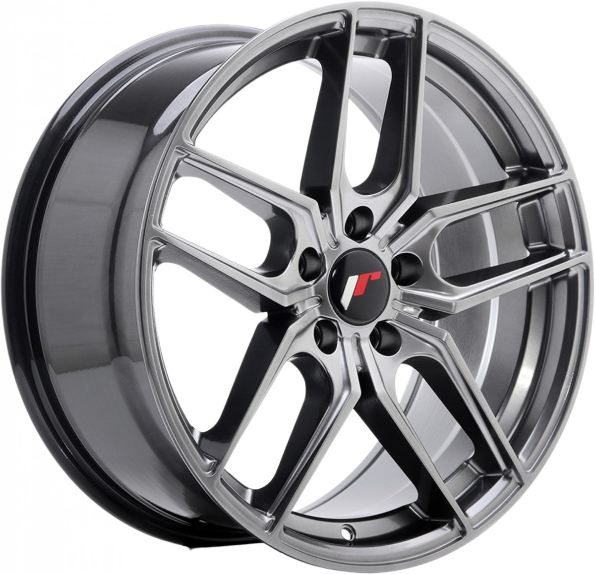 Japan Racing Wheels JR25 hyper black Alufelge 8.5x18 Zoll ET40 LK 5x112 ML66.6