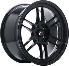 Japan Racing Wheels JR7 black Alufelge 9x18 Zoll ET35 LK 5x114.3 ML74.1