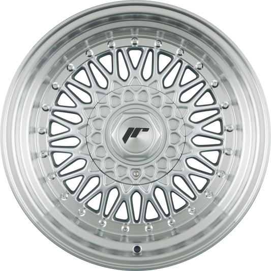 Japan Racing Wheels JR9 Silver + S Alufelge 8x15 Zoll ET20 LK 4x108 ML74.1