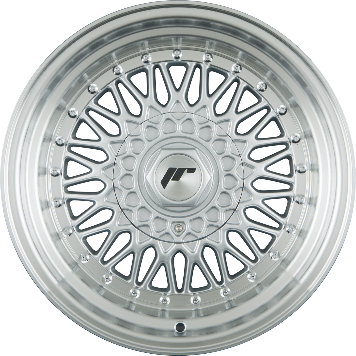 Japan Racing Wheels JR9 Silver + S Alufelge 8x16 Zoll ET25 LK 4x100 ML74.1