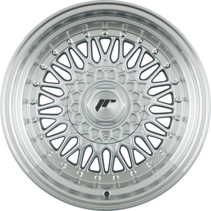 Japan Racing Wheels JR9 Silver + S Alufelge 8x16 Zoll ET25 LK 4x100 ML74.1