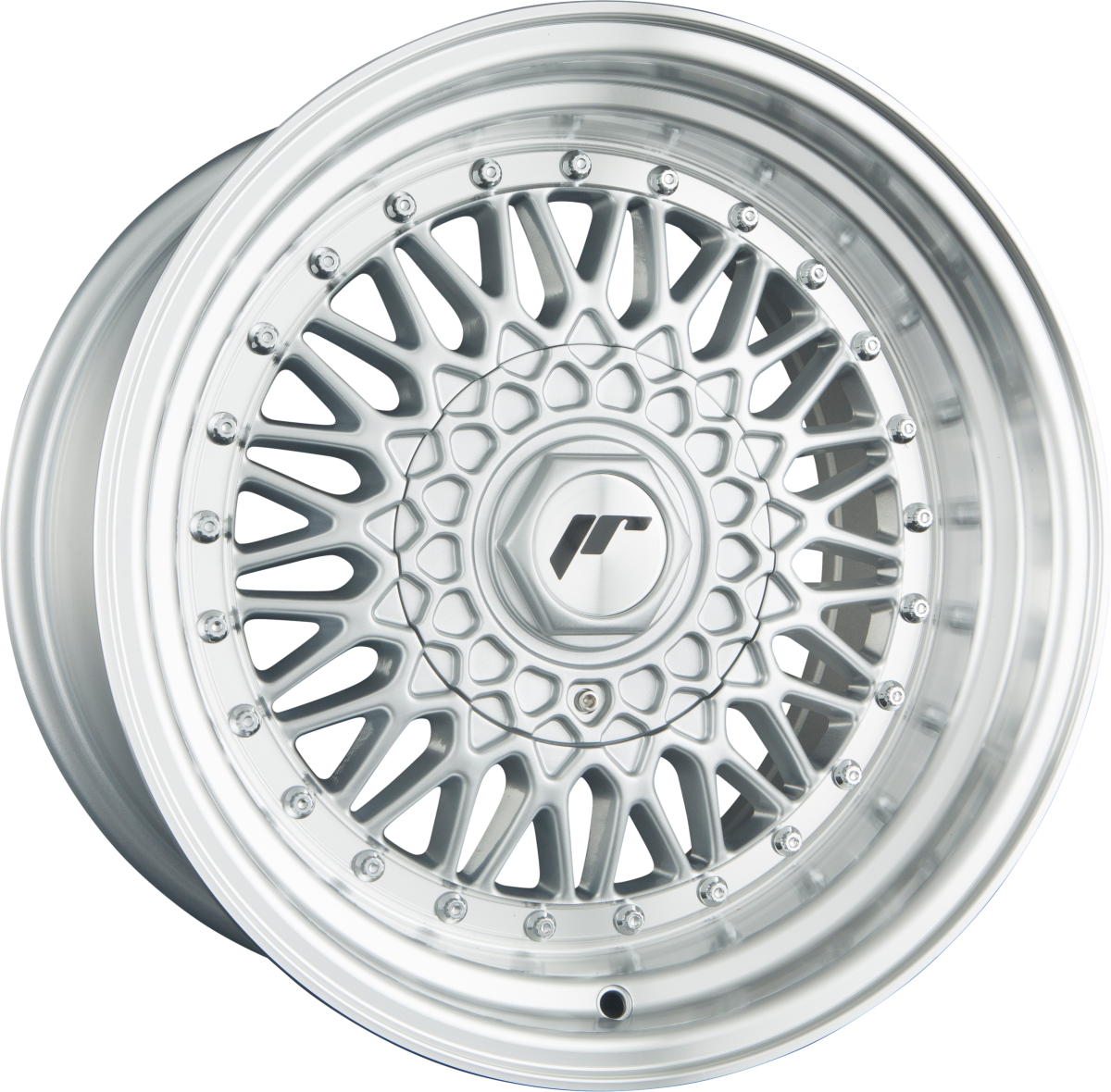 Japan Racing Wheels JR9 Silver + S Alufelge 8.5x17 Zoll ET20 LK 5x120 ML74.1 – Bild 2