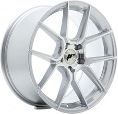 Japan Racing Wheels JR30 silver machined face Alufelge 8.5x20 Zoll ET40 LK 5x112 ML66.6