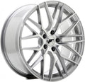 Japan Racing Wheels JR28 silver machined face Alufelge 8x17 Zoll ET40 LK 4x100 ML67.1