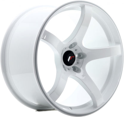 Japan Racing Wheels JR32 white Alufelge 10.5x18 Zoll ET22 LK 5x114.3 ML74.1