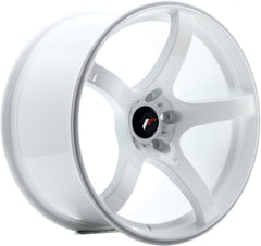 Japan Racing Wheels JR32 white Alufelge 10.5x18 Zoll ET22 LK 5x120 ML72.6