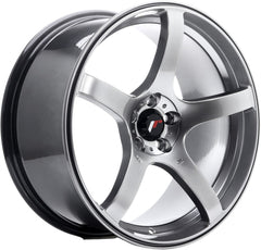Japan Racing Wheels JR32 hyper black Alufelge 9.5x18 Zoll ET18 LK 5x120 ML72.6