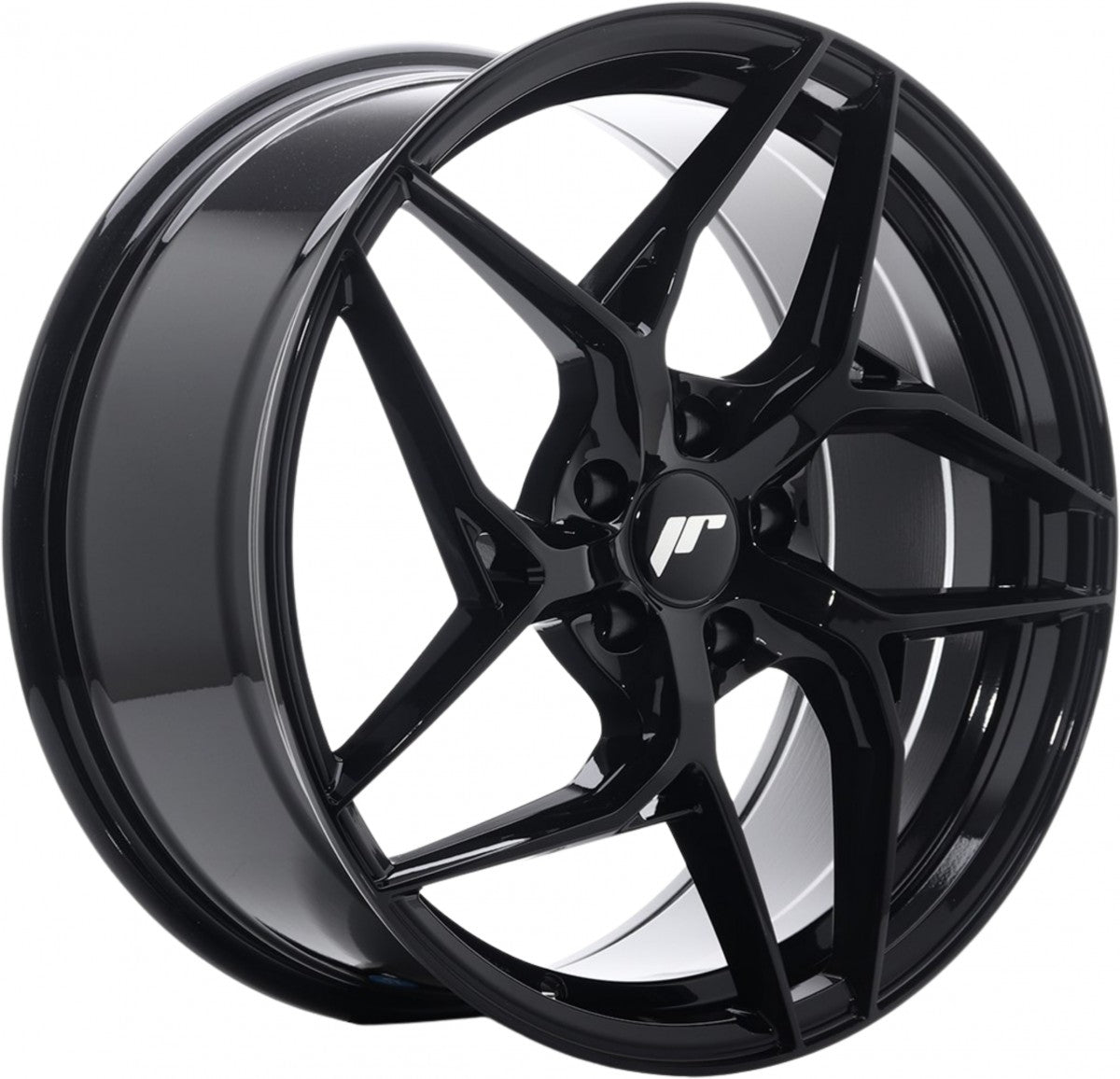 Japan Racing Wheels JR35 gloss black Alufelge 8.5x19 Zoll ET45 LK 5x112 ML66.6