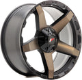 Japan Racing Wheels JRX5 titanium black Alufelge 9x20 Zoll ET20 LK 6x139.7 ML110