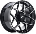 Japan Racing Wheels JRX9 gloss black machined face Alufelge 9x18 Zoll ET18 LK 6x139.7 ML110