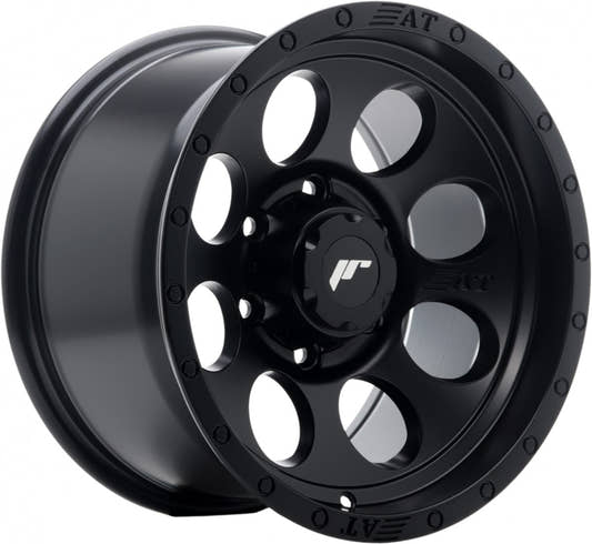 Japan Racing Wheels JRX4 matt black Alufelge 9x16 Zoll ET0 LK 6x139.7 ML110