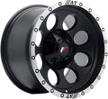 Japan Racing Wheels JRX4 matt black machined lip Alufelge 8.5x17 Zoll ET20 LK 6x114.3 ML66.1