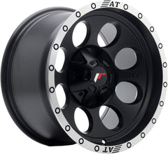 Japan Racing Wheels JRX4 matt black machined lip Alufelge 8.5x17 Zoll ET20 LK 6x114.3 ML66.1
