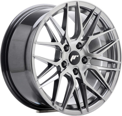 Japan Racing Wheels JR28 hyper black Alufelge 7x17 Zoll ET40 LK 5x112 ML66.6