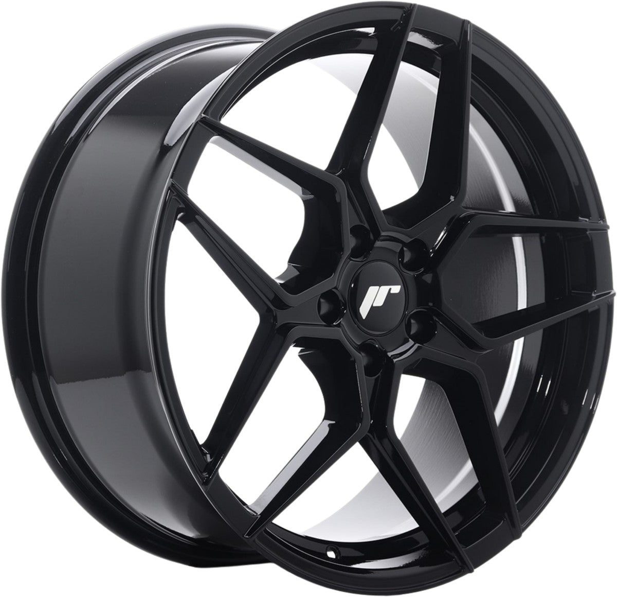 Japan Racing Wheels JR34 gloss black Alufelge 8x18 Zoll ET42 LK 5x112 ML66.6