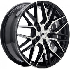 Japan Racing Wheels JR28 gloss black machined face Alufelge 7.5x18 Zoll ET40 LK 5x112 ML66.6