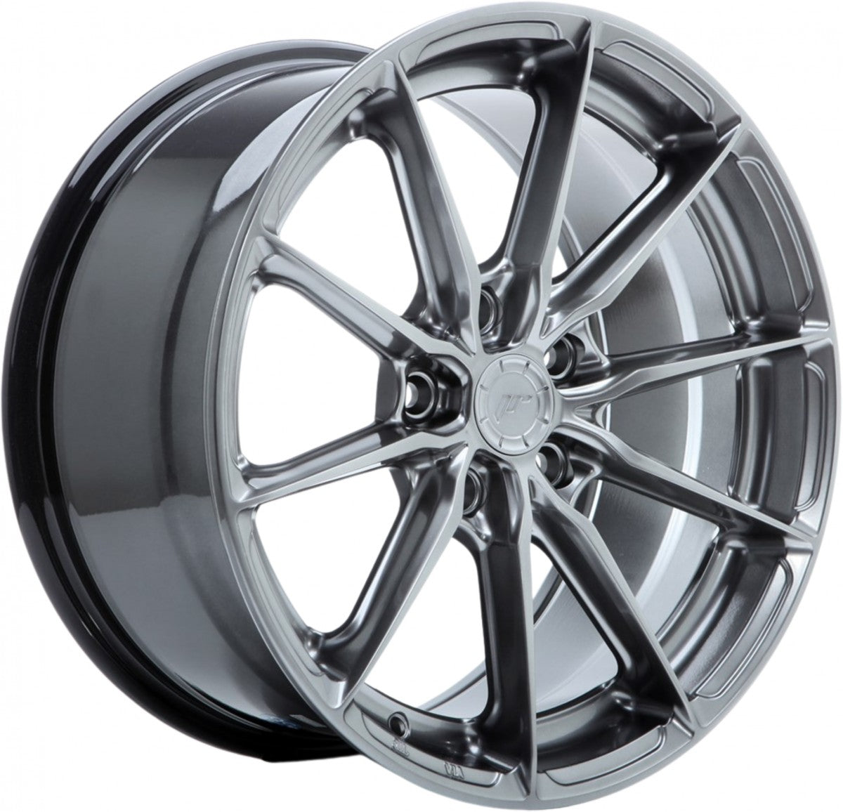 Japan Racing Wheels JR37 hyper black Alufelge 8x18 Zoll ET35 LK 5x120 ML72.6