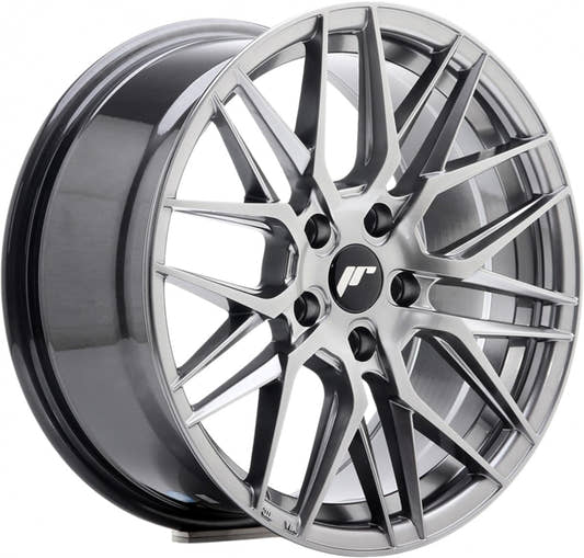Japan Racing Wheels JR28 hyper black Alufelge 7.5x18 Zoll ET20 LK 4x108 ML65.1
