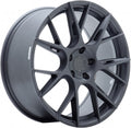 Japan Racing Wheels JR42 matt gun metal Alufelge 8.5x19 Zoll ET45 LK 5x114.3 ML67.1