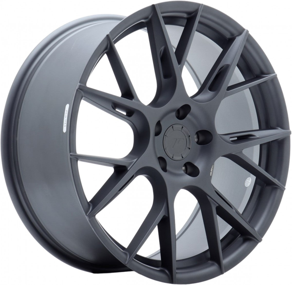Japan Racing Wheels JR42 matt gun metal Alufelge 8.5x19 Zoll ET45 LK 5x114.3 ML67.1