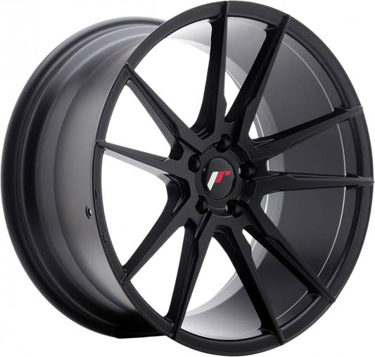 Japan Racing Wheels JR21 matt black Alufelge 10x20 Zoll ET30 LK 5x112 ML66.6