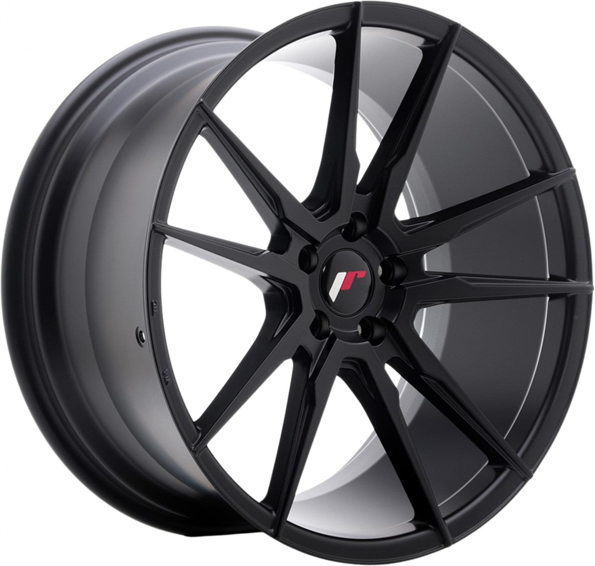 Japan Racing Wheels JR21 matt black Alufelge 10x20 Zoll ET30 LK 5x112 ML66.6