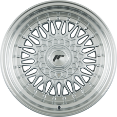 Japan Racing Wheels JR9 Silver + S Alufelge 8.5x17 Zoll ET35 LK 5x120 ML74.1