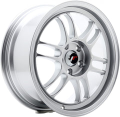 Japan Racing Wheels JR7 silver Alufelge 8x17 Zoll ET35 LK 5x100 ML57.1