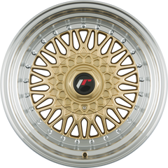 Japan Racing Wheels JR9 Gold Alufelge 7.5x17 Zoll ET35 LK 4x114.3 ML74.1