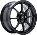 Japan Racing Wheels JR5 matt black Alufelge 7x17 Zoll ET38 LK 4x100 ML67.1